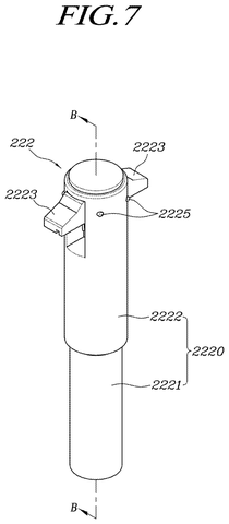 Mop pad gripper, perspective view, drawing sheet 7 from US 2026/0272250 A1