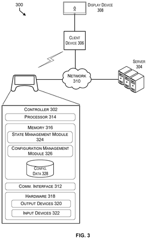 Controller system with processing components., drawing sheet 3 from US 2026/0273391 A1