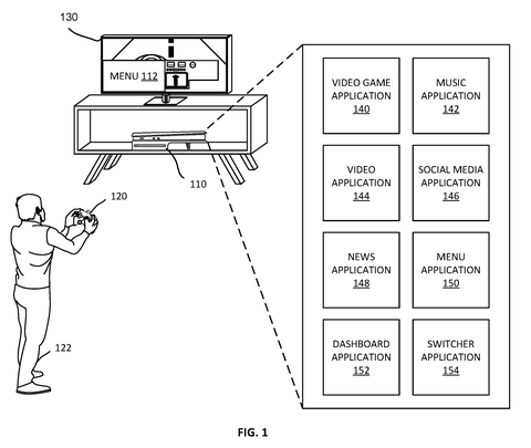 Video game system and applications., drawing sheet 1 from US 2026/0273403 A1