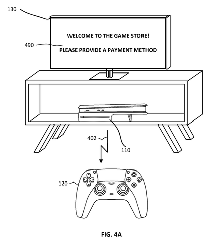 Game store payment method prompt., drawing sheet 4 from US 2026/0273403 A1