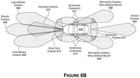 Self-driving car sensor coverage., drawing sheet 7 from US 2026/0274275 A1