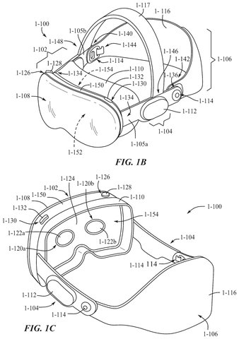 Headset with straps and lenses., drawing sheet 2 from US 2026/0276398 A1