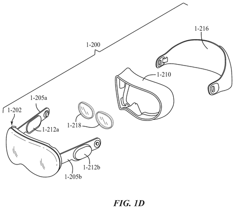 Exploded view of headset components., drawing sheet 3 from US 2026/0276398 A1