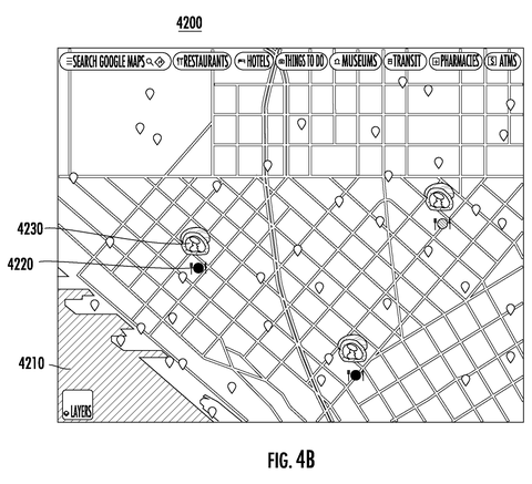 A customized digital map interface., drawing sheet 6 from US 2026/0276401 A1