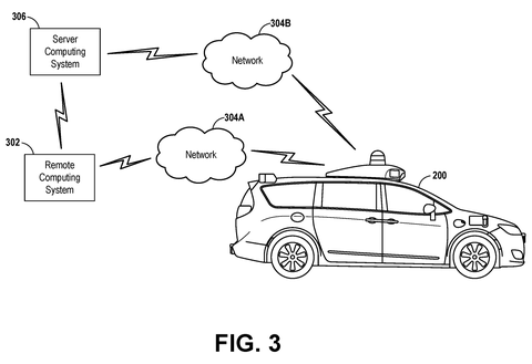 Autonomous vehicle connected to networks., drawing sheet 5 from US 2026/0276831 A1