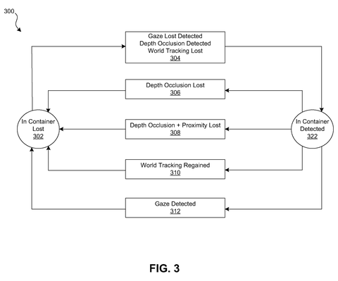 Headset in-container detection., drawing sheet 3 from US 2026/0276985 A1
