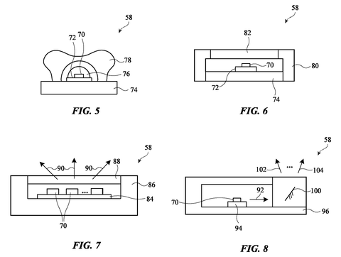 Invisible light emitter designs, drawing sheet 5 from US 2026/0276997 A1