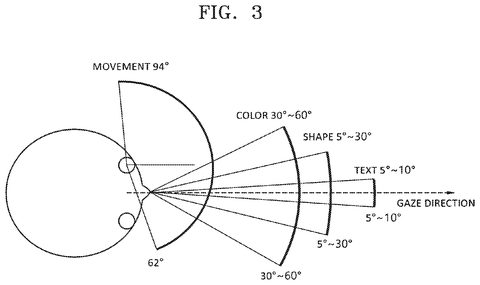 Human visual field characteristics, drawing sheet 3 from US 2026/0276998 A1