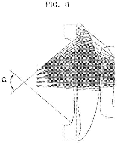 Light rays through a lens, drawing sheet 8 from US 2026/0276998 A1