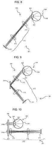 Display system beaming light into an eye., drawing sheet 3 from US 2026/0276999 A1