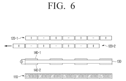 Display with flattened lens sheet., drawing sheet 6 from US 2026/0277017 A1