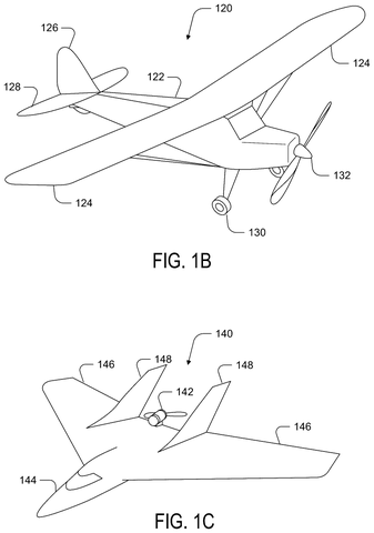 Fixed-wing airplane and delta-wing aircraft., drawing sheet 2 from US 2026/0277214 A1