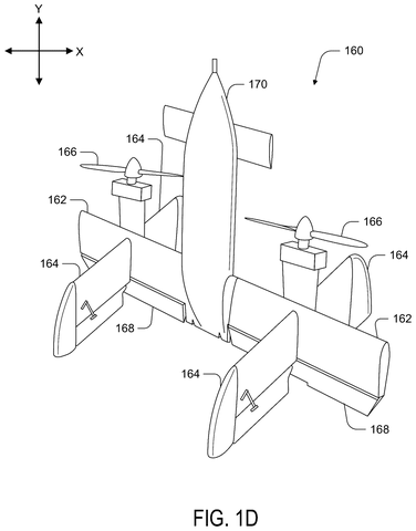 Vertical takeoff and landing drone., drawing sheet 3 from US 2026/0277214 A1