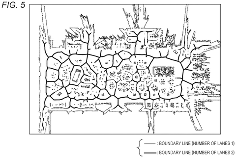 Boundary lines for robot lanes., drawing sheet 5 from US 2026/0277225 A1