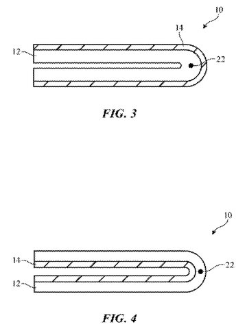 Foldable phone folded with display inside., drawing sheet 3 from US 2026/0277281 A1