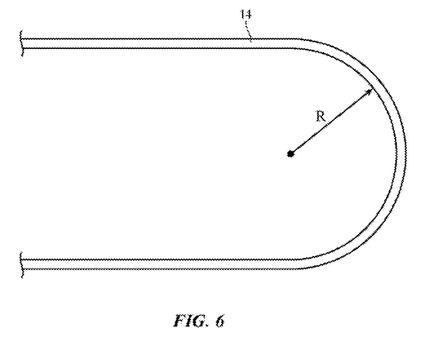 Foldable display bent with a radius., drawing sheet 5 from US 2026/0277281 A1