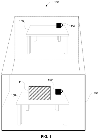 Virtual object in a room., drawing sheet 1 from US 2026/0277312 A1