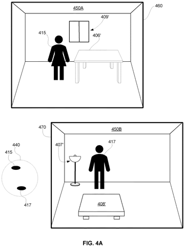 People in different virtual rooms., drawing sheet 4 from US 2026/0277312 A1