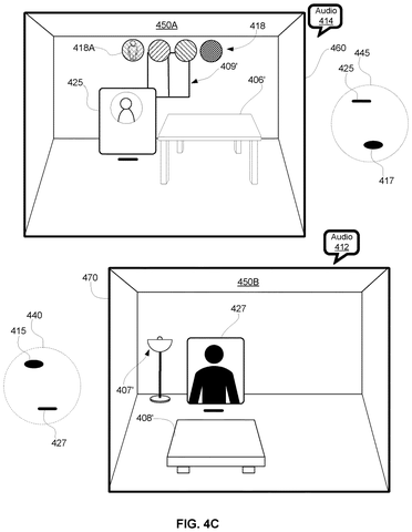 People in virtual rooms with video calls., drawing sheet 6 from US 2026/0277312 A1