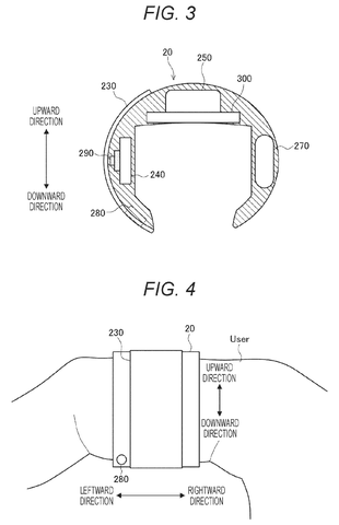 Cross-section of the finger ring, drawing sheet 3 from US 2026/0277324 A1