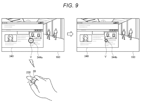 Selecting AR content with finger ring, drawing sheet 8 from US 2026/0277324 A1