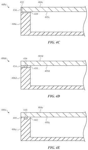 More cross-sections of laptop base edges, drawing sheet 8 from US 2026/0277330 A1