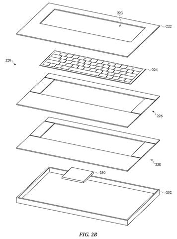 Exploded view of laptop components., drawing sheet 3 from US 2026/0277348 A1