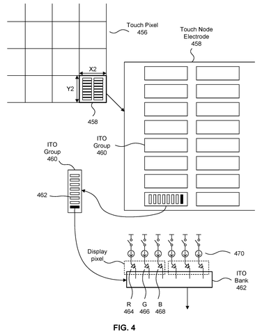 Touch pixel and display pixel., drawing sheet 4 from US 2026/0277365 A1