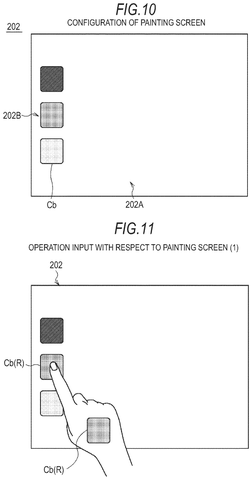 Painting screen and color selection., drawing sheet 8 from US 2026/0277366 A1