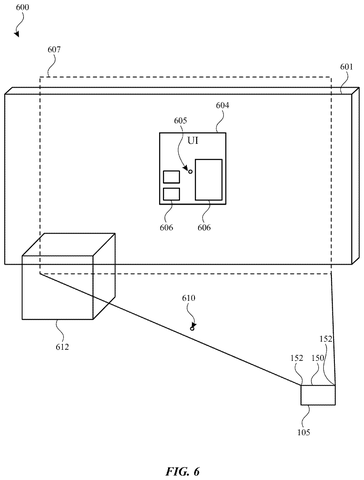 Augmented reality user interface., drawing sheet 6 from US 2026/0277386 A1
