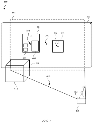 Multiple augmented reality interfaces., drawing sheet 7 from US 2026/0277386 A1