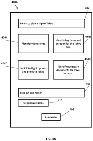 User interface with initial sub-prompts, drawing sheet 4 from US 2026/0277398 A1