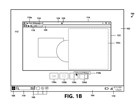 Browser tab showing content preview., drawing sheet 2 from US 2026/0277401 A1