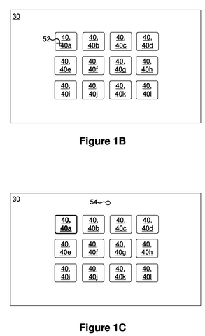 Display with eye-tracking selection indicator., drawing sheet 2 from US 2026/0277410 A1