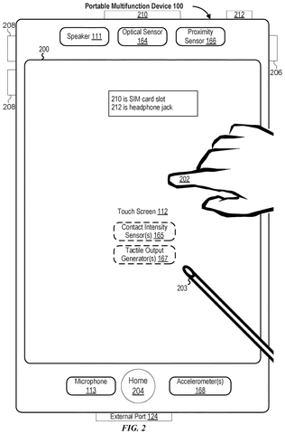 Portable multifunction device with touch screen., drawing sheet 3 from US 2026/0277428 A1