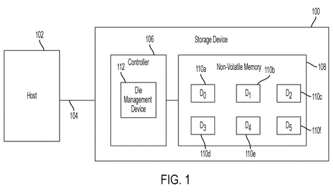 Host computer and storage device., drawing sheet 1 from US 2026/0277478 A1