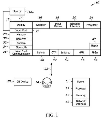 System components for a display., drawing sheet 1 from US 2026/0277527 A1