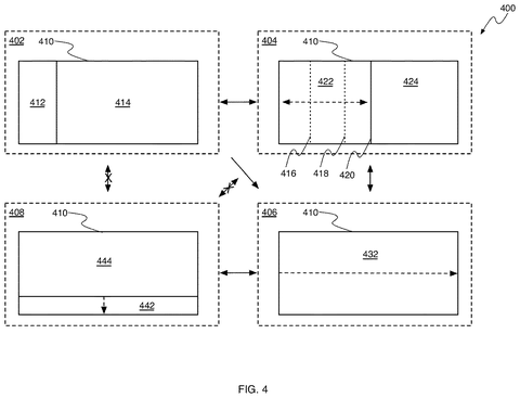 Dynamic user interface view areas., drawing sheet 4 from US 2026/0277528 A1