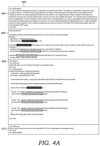Code generation example., drawing sheet 4 from US 2026/0277563 A1