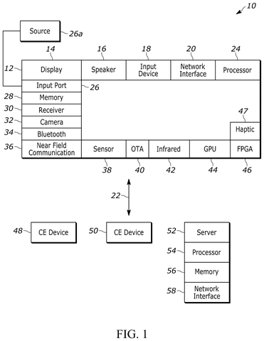 Device components and connections., drawing sheet 1 from US 2026/0277730 A1