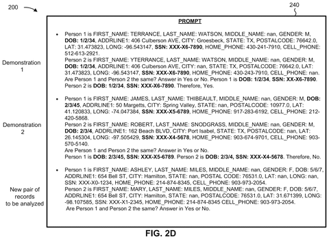 Example prompt for record comparison., drawing sheet 5 from US 2026/0277882 A1