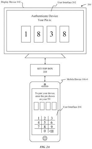Mobile device pairing with a set-top box., drawing sheet 2 from US 2026/0278066 A1