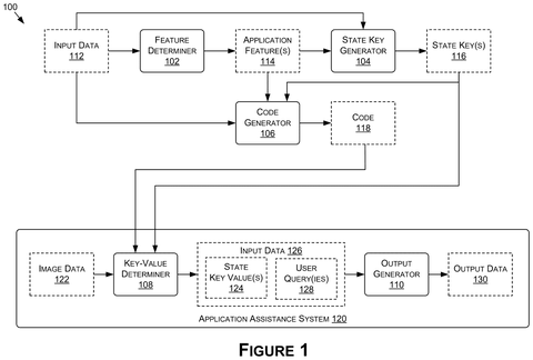 Application assistance system overview., drawing sheet 1 from US 2026/0278249 A1