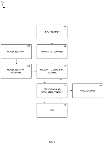 AI prompt interpretation system overview., drawing sheet 1 from US 2026/0278327 A1