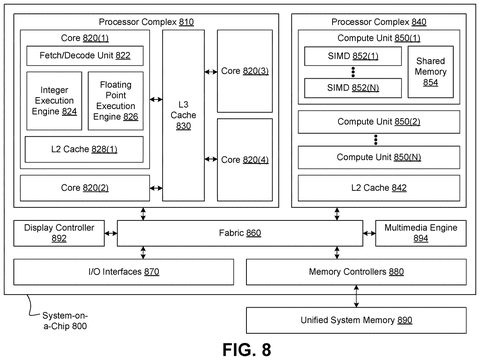 System-on-a-chip processor complex., drawing sheet 8 from US 2026/0278346 A1