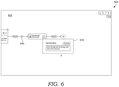 User interface for data enrichment., drawing sheet 6 from US 2026/0278505 A1