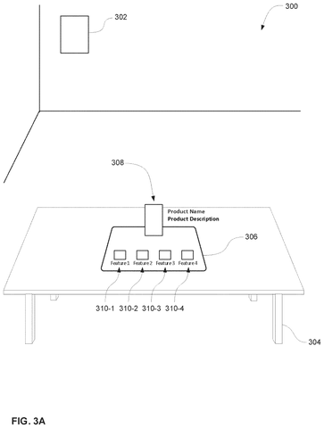 Virtual product display on table., drawing sheet 4 from US 2026/0278670 A1