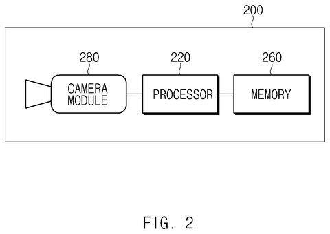 Camera device with processor and memory., drawing sheet 2 from US 2026/0278740 A1