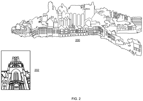 City map and building image., drawing sheet 2 from US 2026/0278835 A1