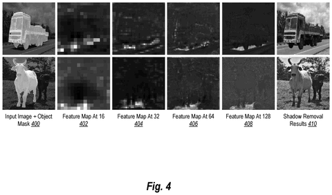 Shadow removal results., drawing sheet 5 from US 2026/0278868 A1